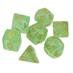 Poly Dice Set for RPGs (Tree Sprite) Dice