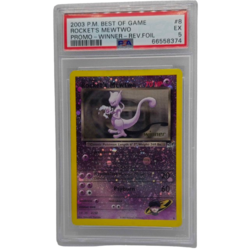 Rocket's Mewtwo Winner Reverse Holo #8 PSA 5