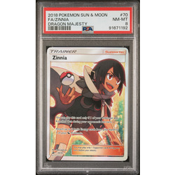 Zinnia Dragon Majesty #70 PSA 8