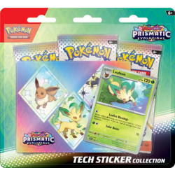 Pokemon Prismatic Evolution Tech Sticker Collection