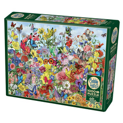 Cobble Hill: Butterfly Garden | 1000 Pieces Cobble Hill Puzzles